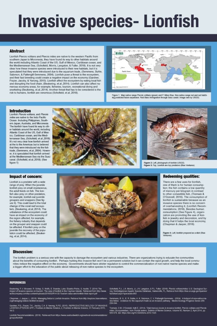 Poster Invasive species 2
